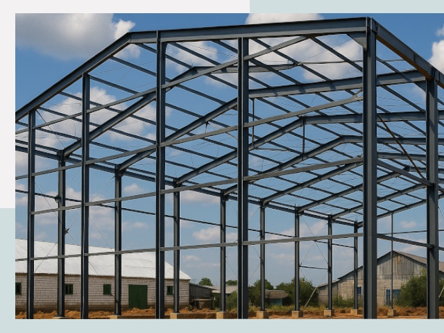 Быстровозводимые ангары от СтальСтрой-Слб по цене 618 руб.