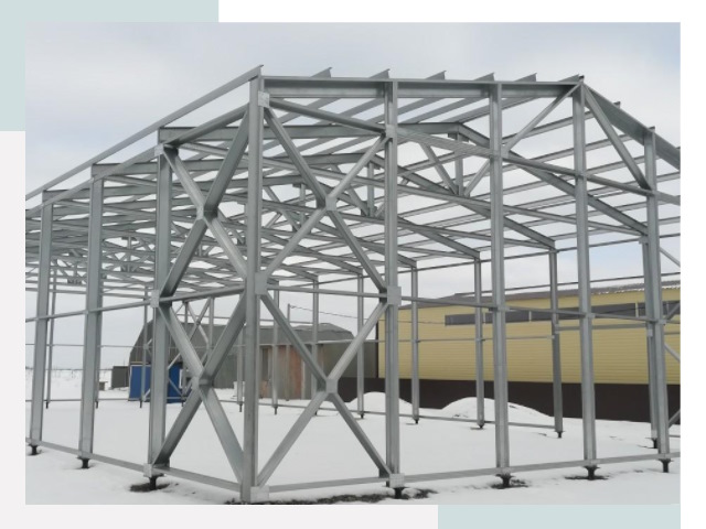 Каркасные ангары в Слободской