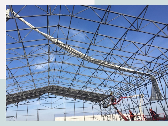 Шатровые ангары от 618 руб. в Слободской и Кировской области