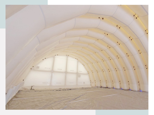 Пневмокаркасные ангары в Слободской