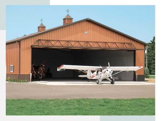 Ангары для самолетов в Слободской