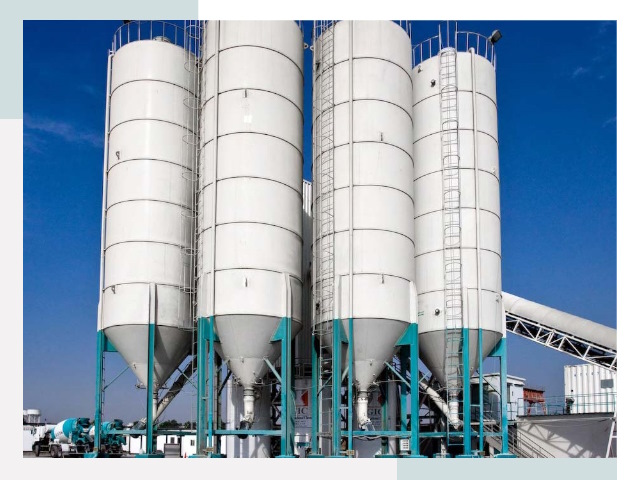 Строительство цементных силосов в Слободской
