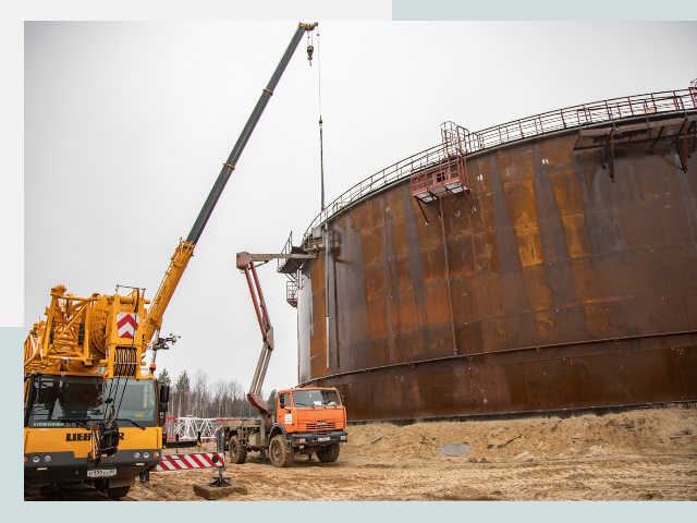 Монтаж резервуаров в Слободской от 618 руб. за м³