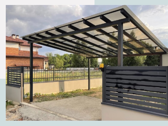 Металлические навесы в Слободской от 618 руб. за м²