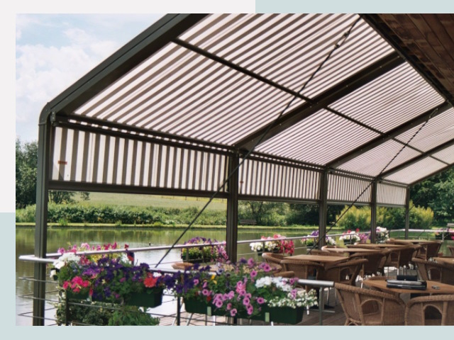 Элегантные навесы для кафе от 618 руб в Слободской