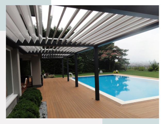 Перголы в Слободской