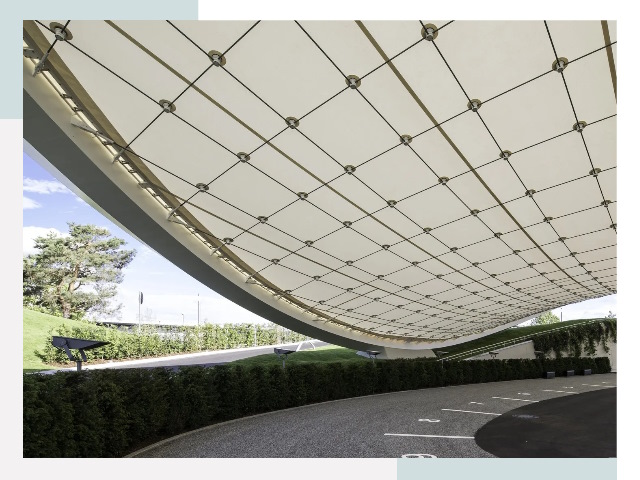 Мембранные конструкции в Слободской