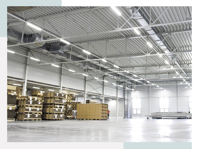 Освещение ангаров в Слободской