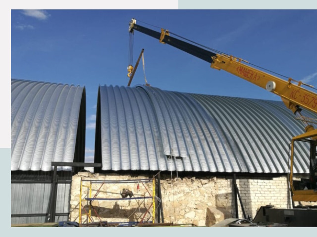 Реконструкция ангаров в Слободской от 618 руб.