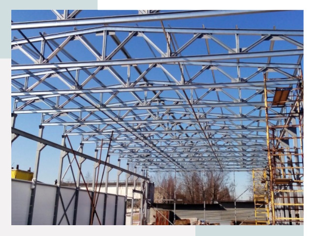 Металлокаркасы для складов в Слободской