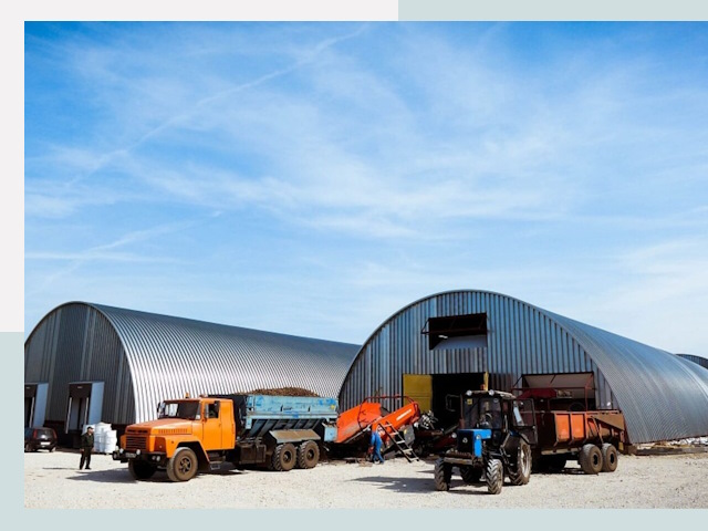 Ангары для спецтехники в Слободской