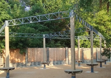 Терраса из металлоконструкций под ключ, проектирование, изготовление и монтаж от СтальСтрой-Слб